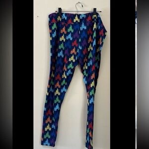 Disney castle leggings